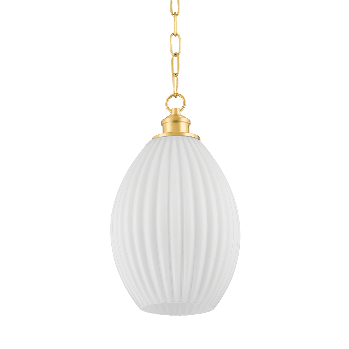 Mitzi Hillary Aged Brass 9W x 15.5H Pendant