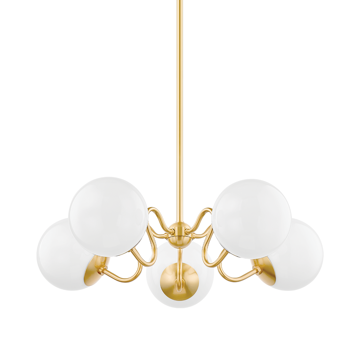 Mitzi Havana Aged Brass 28W x 7H Chandelier