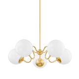 Mitzi Havana Aged Brass 28W x 7H Chandelier