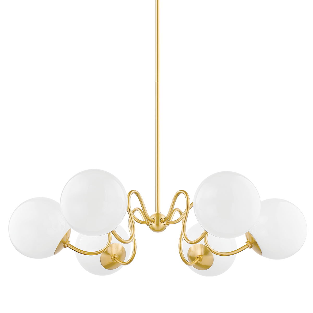 Mitzi Havana Aged Brass 38.5W x 8H Chandelier