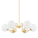 Mitzi Havana Aged Brass 38.5W x 8H Chandelier
