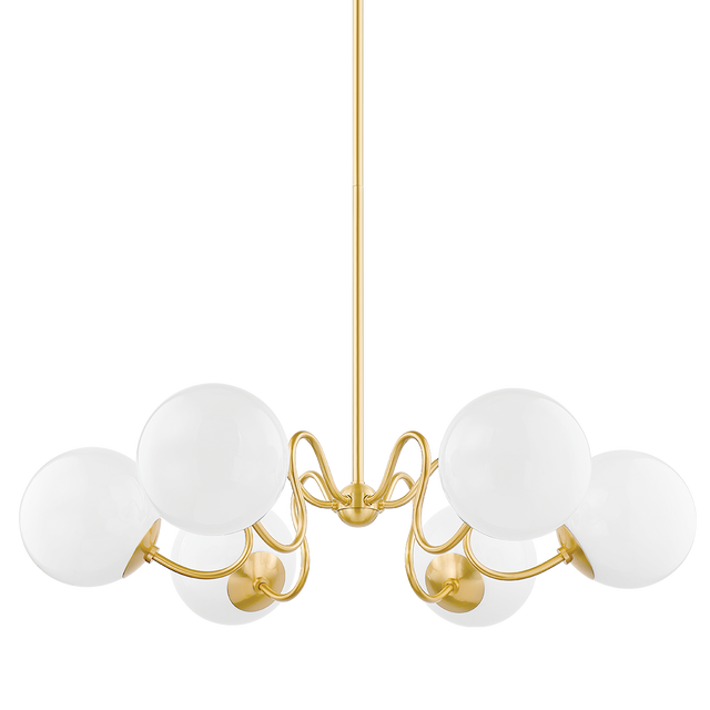 Mitzi Havana Aged Brass 38.5W x 8H Chandelier