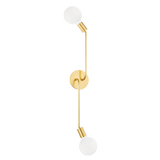 Mitzi Blakely Aged Brass 7W x 42.75H Wall Sconce