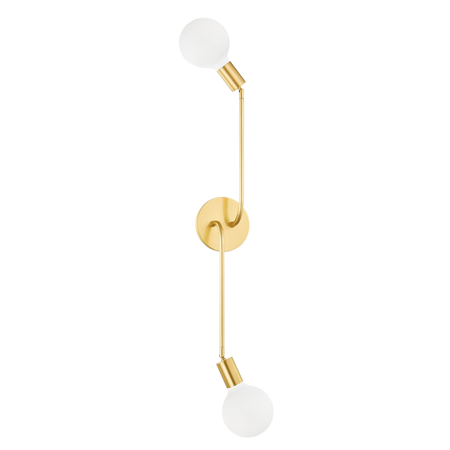 Mitzi Blakely Aged Brass 7W x 42.75H Wall Sconce