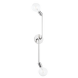 Mitzi Blakely Polished Nickel 7W x 42.75H Wall Sconce
