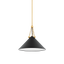 Mitzi KALEA Aged Brass/soft Black 16.25W x 15H Pendant