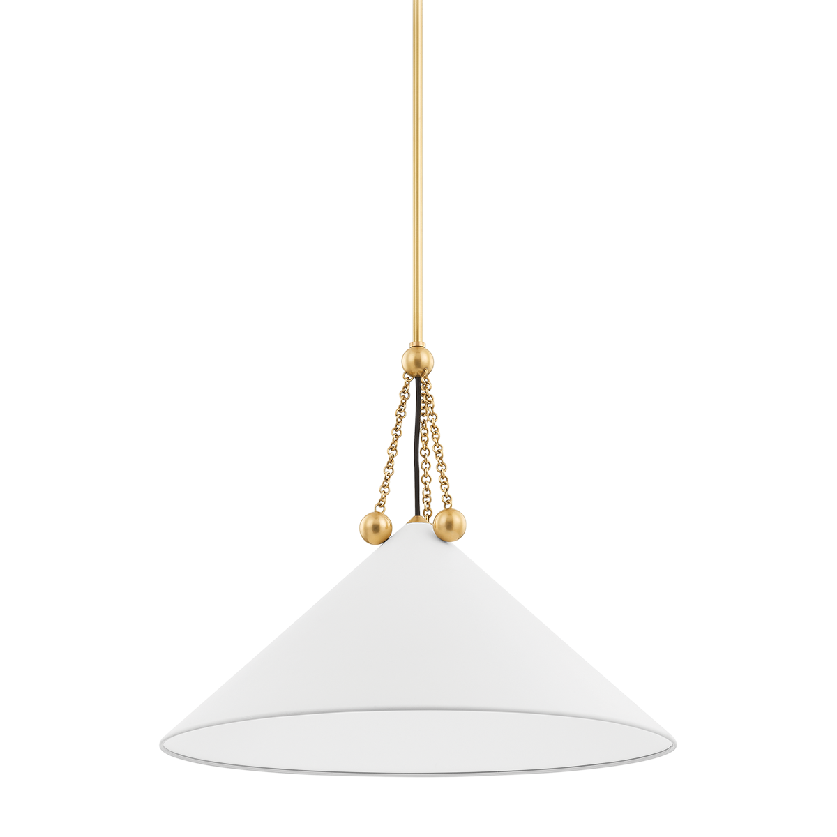 Mitzi KALEA AGED BRASS/SOFT WHITE 23.5W x 20.25H Pendant