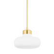 Mitzi ELIANA Aged Brass 14.25W x 11.5H Pendant