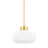Mitzi ELIANA Aged Brass 14.25W x 11.5H Pendant