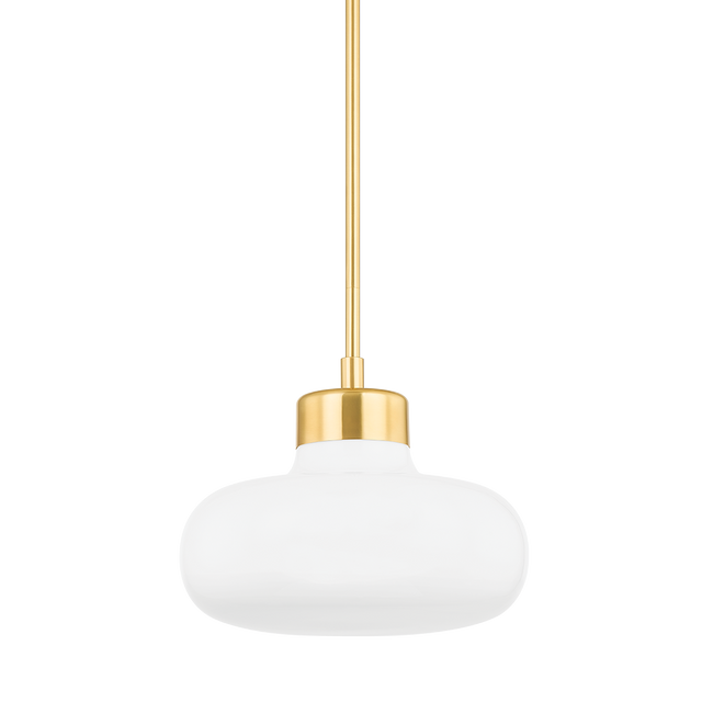 Mitzi ELIANA Aged Brass 14.25W x 11.5H Pendant