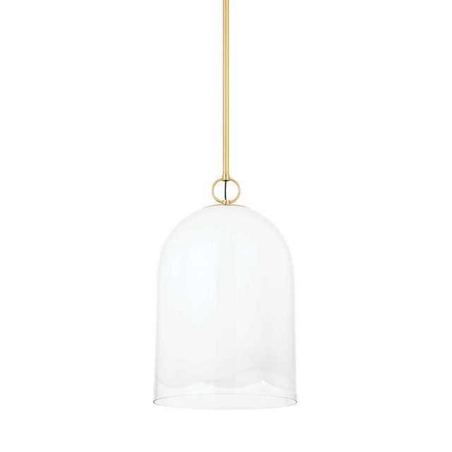 Mitzi LENNON Aged Brass 14W x 23.25H Pendant