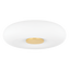 Mitzi IMANI Aged Brass 13.75W x 3.75H Flush Mount
