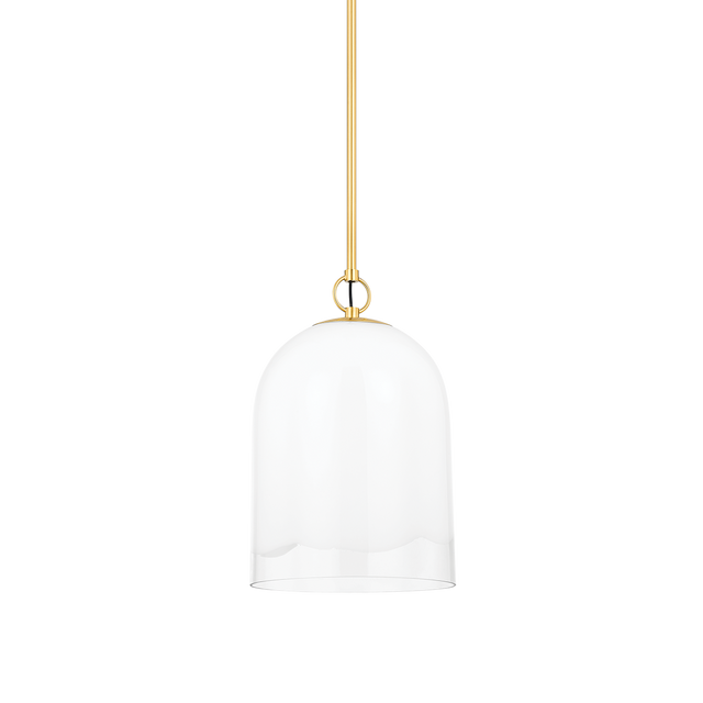 Mitzi LENNON Aged Brass 10W x 15.75H Pendant