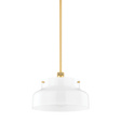 Mitzi LUELLA Aged Brass 15W x 9.75H Pendant