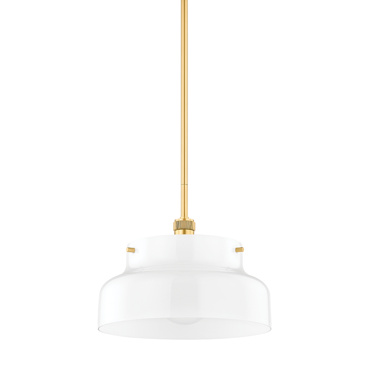 Mitzi LUELLA Aged Brass 15W x 9.75H Pendant