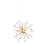 Mitzi LINNEA Aged Brass 22W x 20H Chandelier