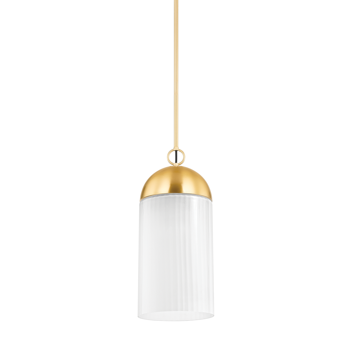 Mitzi EMORY Aged Brass 7.75W x 18.25H Pendant