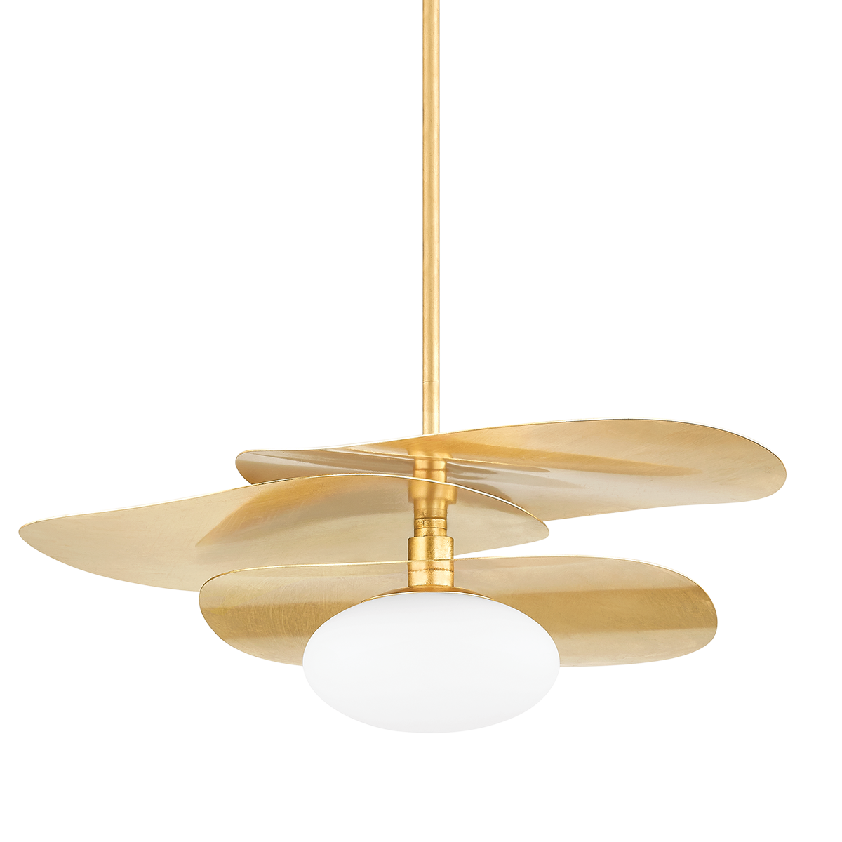 Mitzi ALLIDA Vintage Gold Leaf 30W x 9.5H Pendant
