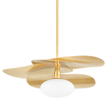 Mitzi ALLIDA Vintage Gold Leaf 30W x 9.5H Pendant