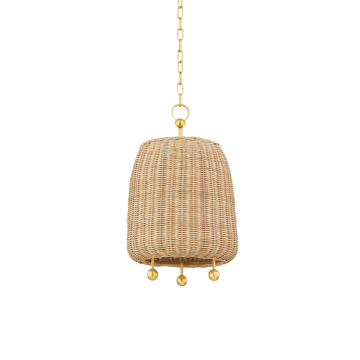 Mitzi ELENA Aged Brass 12W x 19.5H Pendant