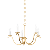 Mitzi JACLIN Gold Leaf 25.75W x 15H Chandelier