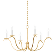Mitzi JACLIN Gold Leaf 34.5W x 18H Chandelier