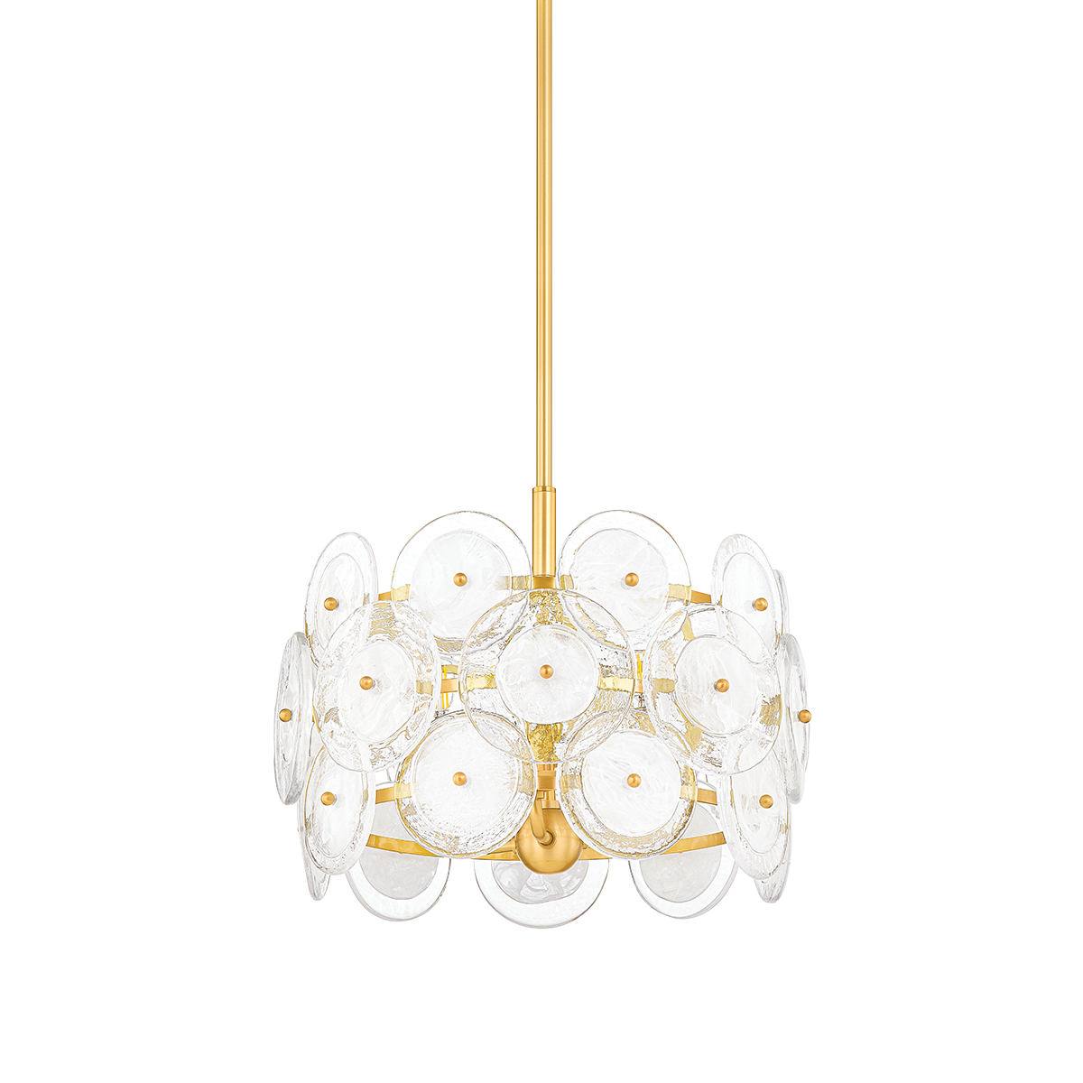 Mitzi ZOELLA Aged Brass 15.75W x 12.5H Pendant