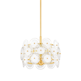 Mitzi ZOELLA Aged Brass 15.75W x 12.5H Pendant