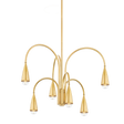 Mitzi JENICA Aged Brass 28.25W x 19.75H Chandelier