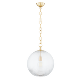 Mitzi SARA Aged Brass 15W x 19H Pendant
