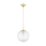 Mitzi SARA Aged Brass 10.5W x 14.25H Pendant