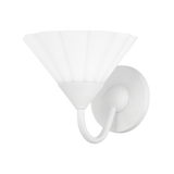 Mitzi KELSEY TEXTURED WHITE 7.5W x 6.75H Wall Sconce