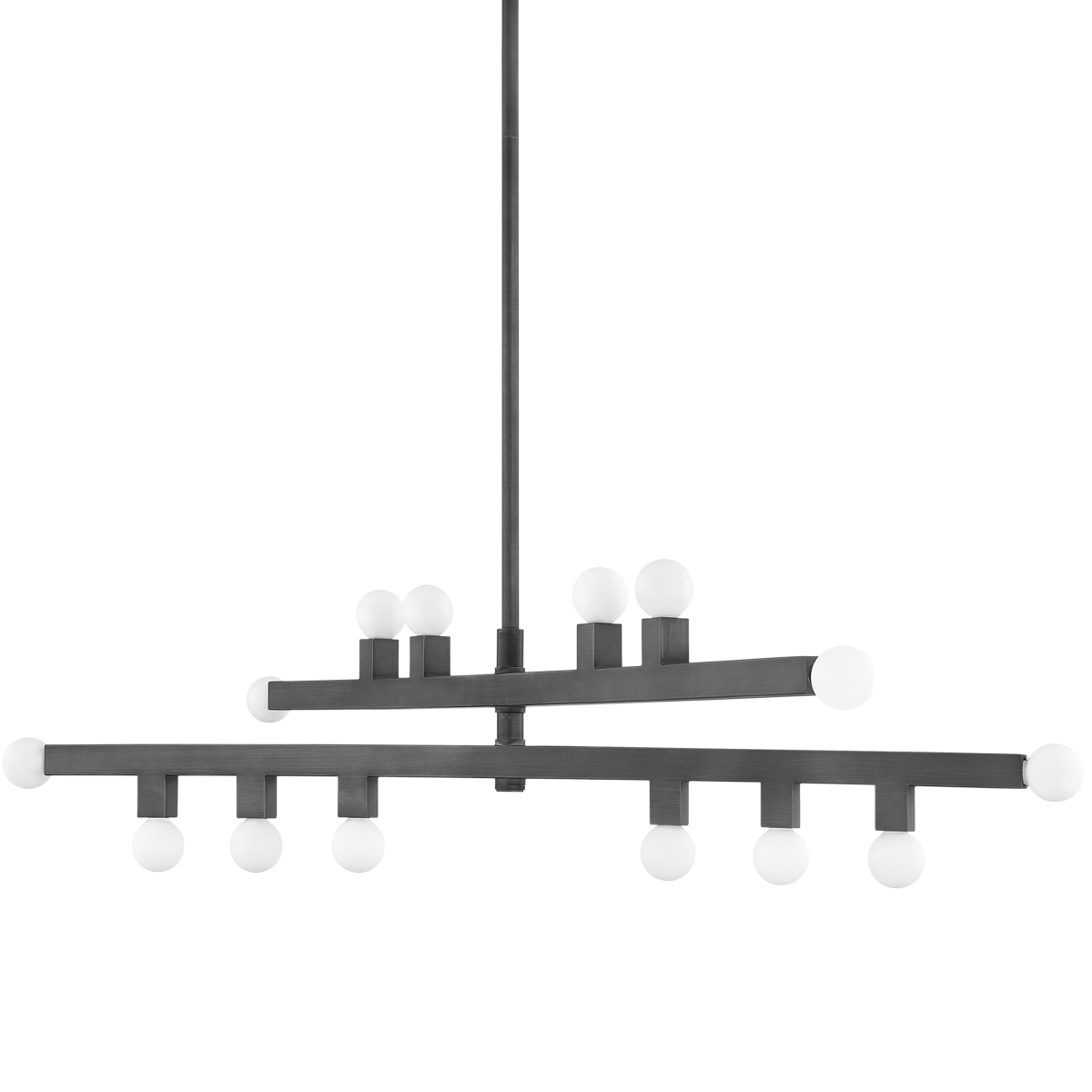 Mitzi SUTTER Graphite 40.75W x 10.5H Chandelier