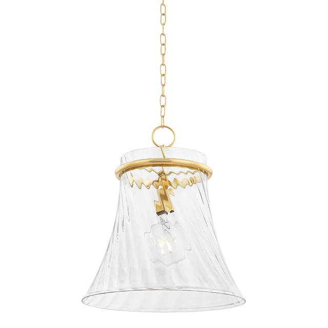 Mitzi CANTANA Aged Brass 17.75W x 19.75H Pendant
