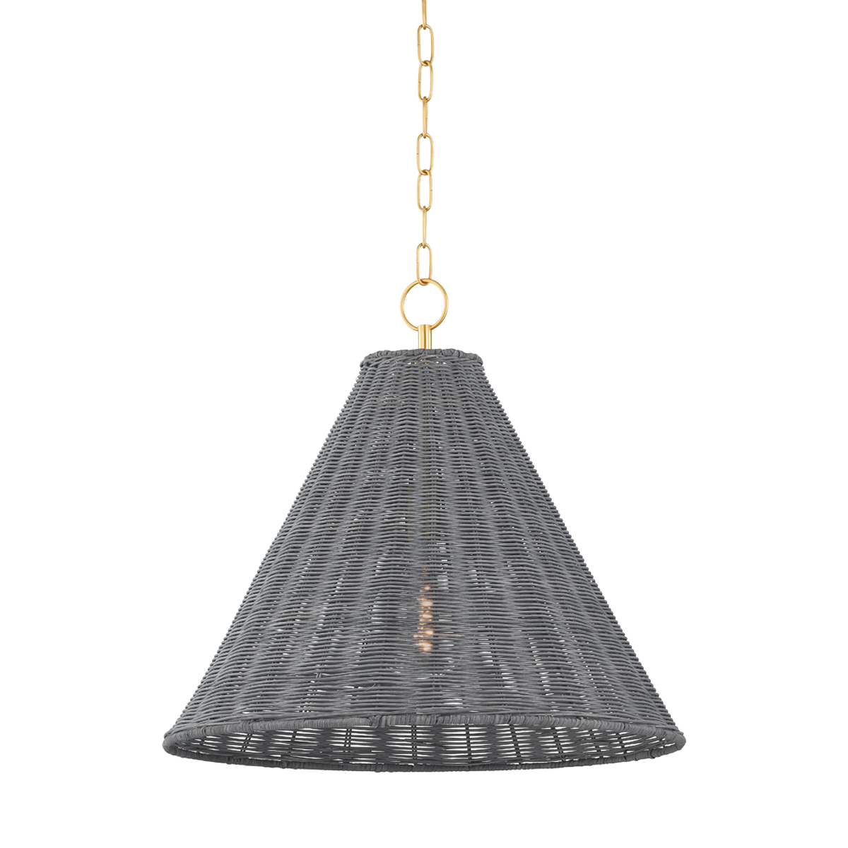Mitzi DESTINY Aged Brass 22W x 20.5H Pendant