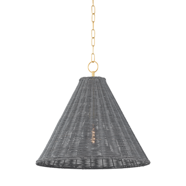 Mitzi DESTINY Aged Brass 22W x 20.5H Pendant