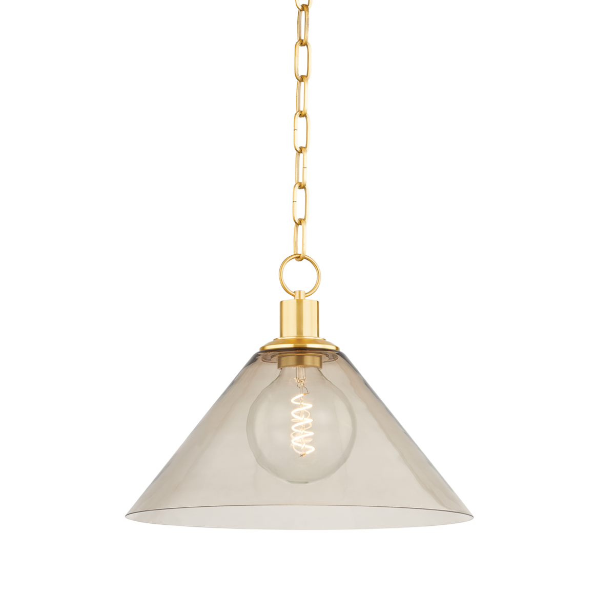 Mitzi ANNIEBEE Aged Brass 15.5W x 12H Pendant