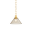 Mitzi ANNIEBEE Aged Brass 10.5W x 9H Pendant