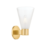 Mitzi ALMA Aged Brass 6W x 10.25H Wall Sconce