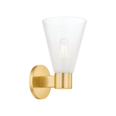 Mitzi ALMA Aged Brass 6W x 10.25H Wall Sconce