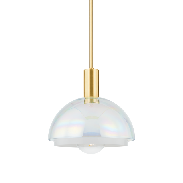 Mitzi MODENA Aged Brass 13W x 11.75H Pendant
