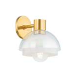 Mitzi MODENA Aged Brass 8W x 9.25H Wall Sconce