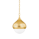 Mitzi LUCIEL Vintage Gold Leaf 11.75W x 17H Pendant