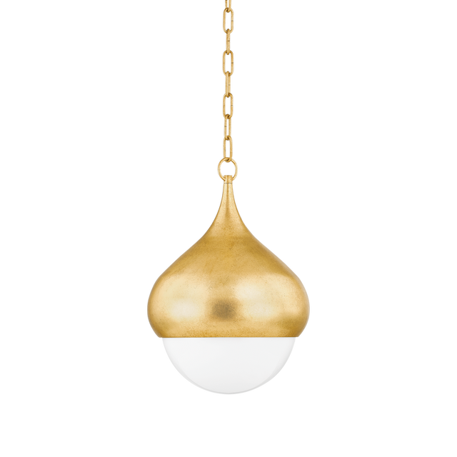 Mitzi LUCIEL Vintage Gold Leaf 11.75W x 17H Pendant