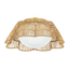 Mitzi ROSA Aged Brass 18W x 8H Flush Mount
