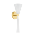 Mitzi AMARA Aged Brass 5.25W x 16.75H Wall Sconce