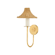 Mitzi TWILA Vintage Gold Leaf 8.75W x 17.25H Wall Sconce