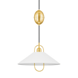 Mitzi MARIEL AGED BRASS/SOFT WHITE 18W x 12H Pendant