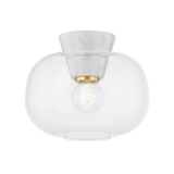 Mitzi ARIELLA AGED BRASS 12W x 10H Flush Mount