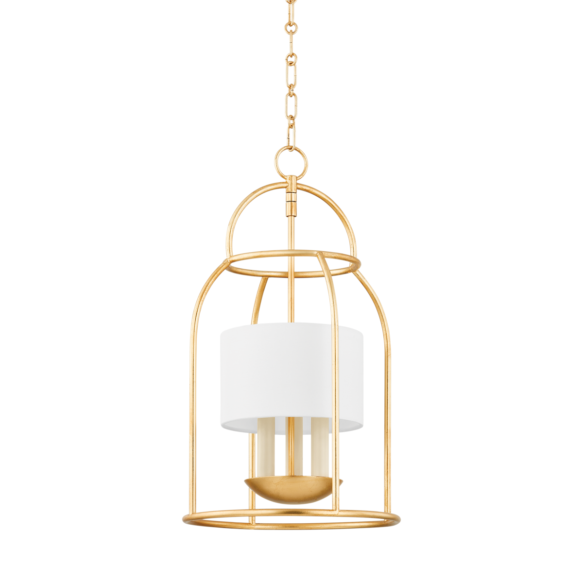 Mitzi DELIA Vintage Gold Leaf 12.25W x 21.5H Candleholder